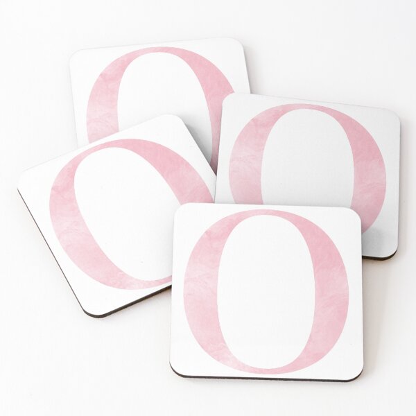 Item preview, Personalized Pink Marble Monogram O designed and sold by TheFamilyVan.