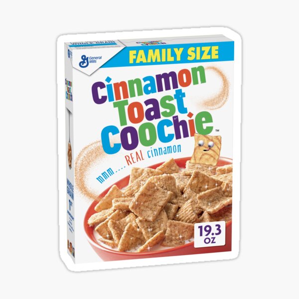 Vista previa del artículo con la obra «Coochie con tostadas de canela», diseñado y vendido por Funauntsarah.