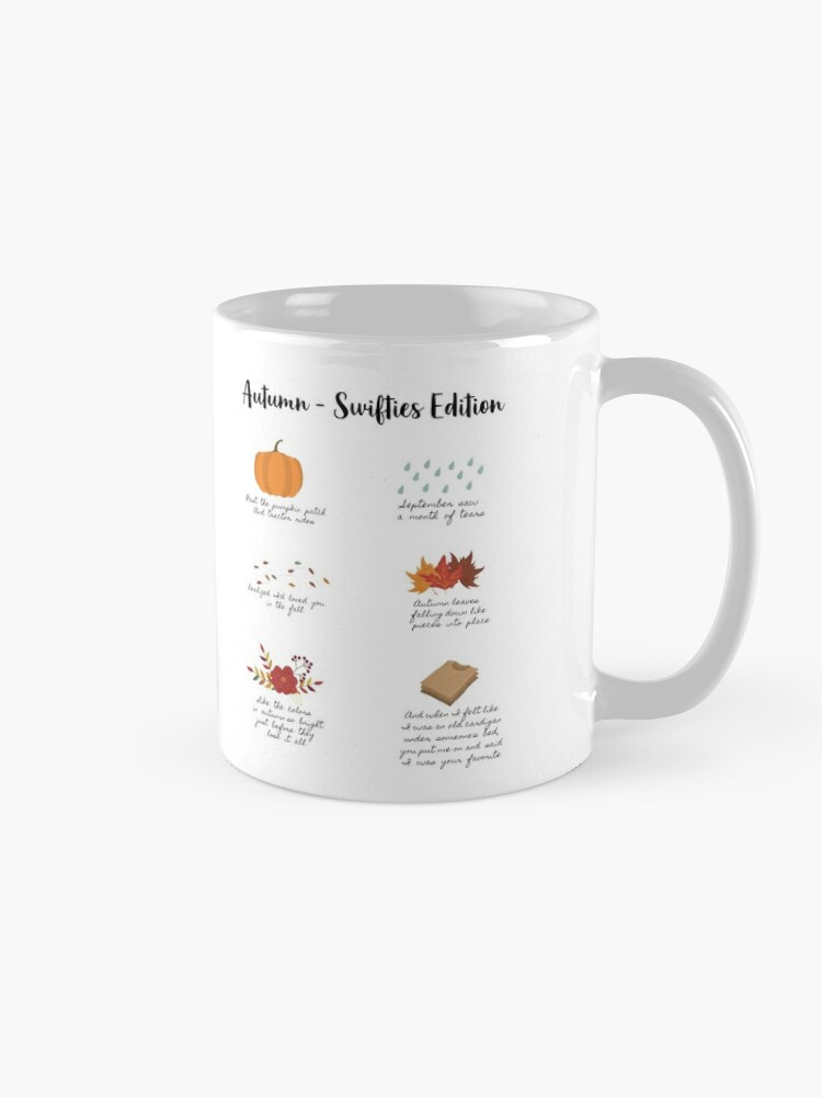 Taylor Swift Mug Taylor Swift Coffee Mug Seven Lyrics Evermore Lyric Taylor  Swift Gift Taylor Swift Merch Swiftie Coffee Cup 