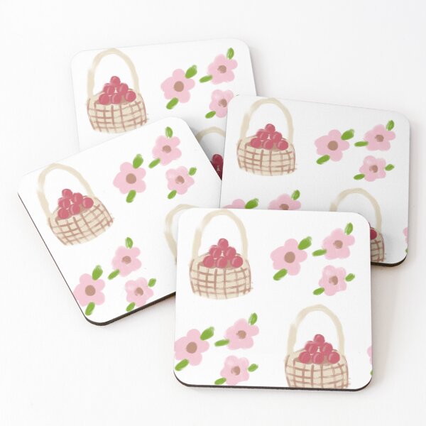 Item preview, Apple Basket & Flowers designed and sold by HanneBradley.