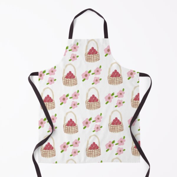 Item preview, Apple Basket & Flowers designed and sold by HanneBradley.