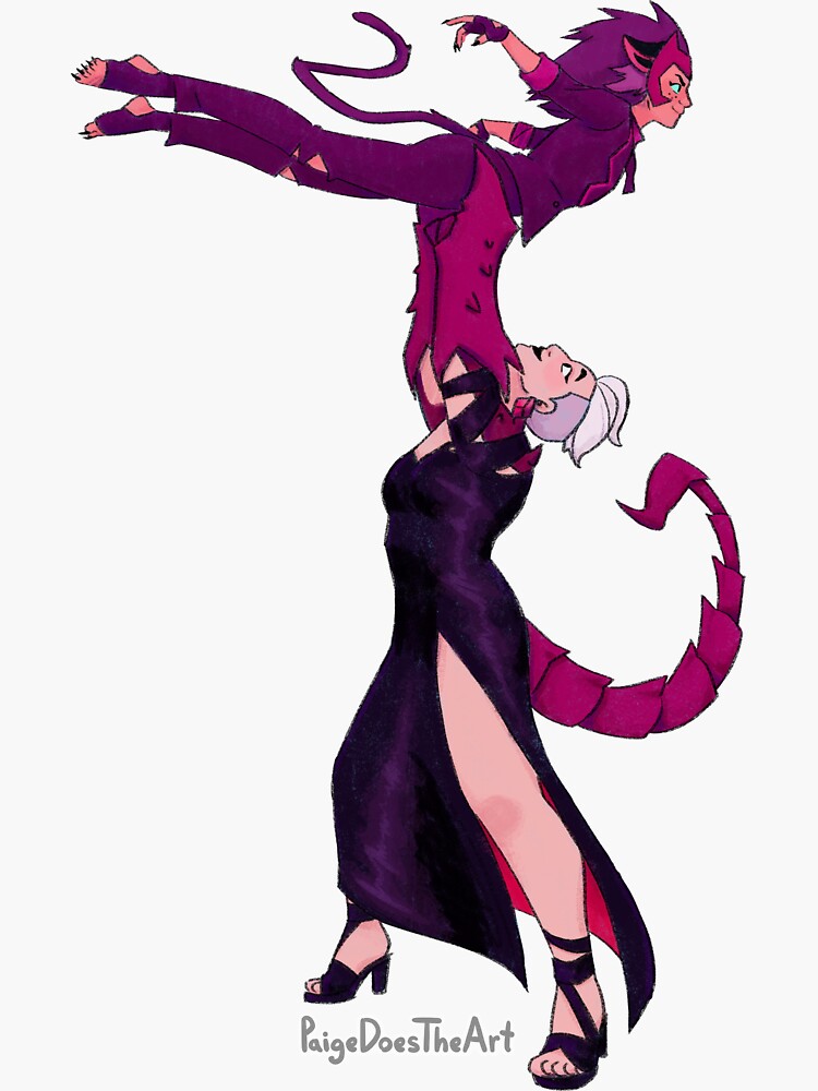 Scorpia/Catra Lift by PaigeDoesTheArt