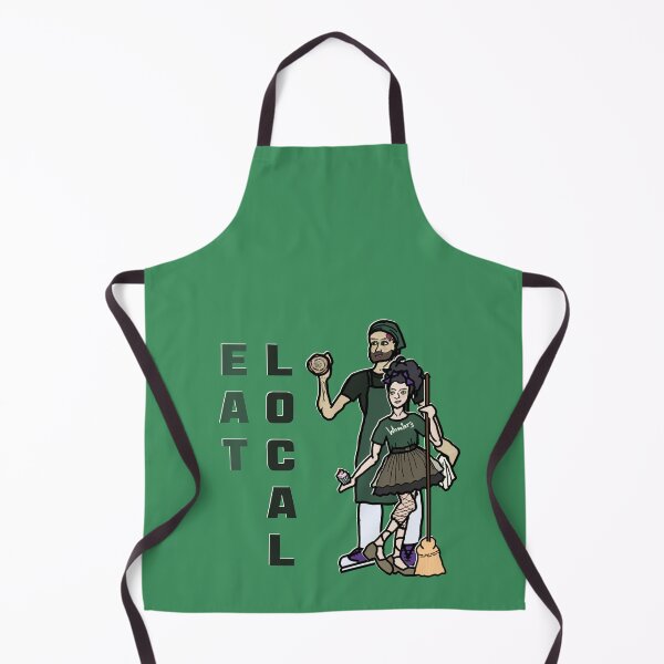 Item preview, "Eat Local" Bakery Characters designed and sold by LochNestFarm.