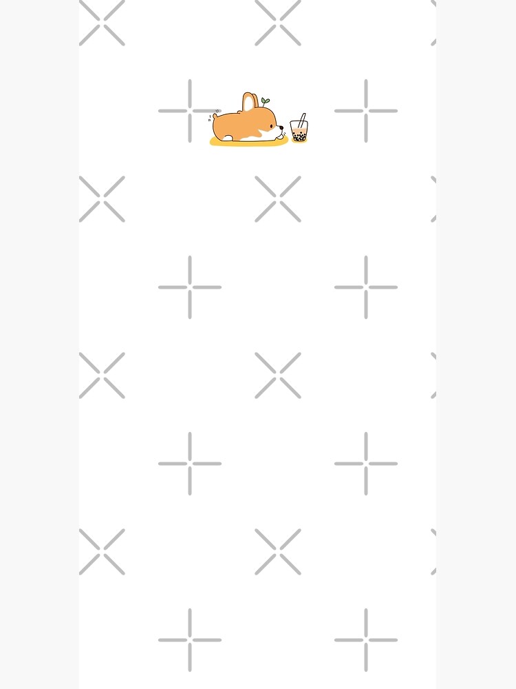 Corgi and Bubble Tea by ww-lens