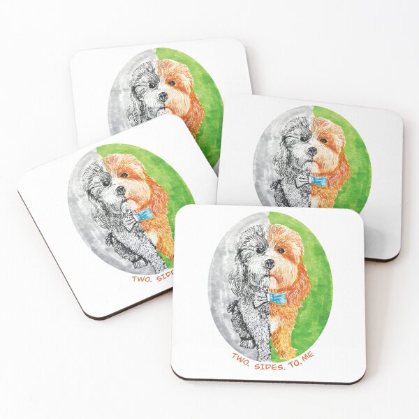 Item preview, Two Sides To Me - Havanese Puppy designed and sold by AKUL-ART.