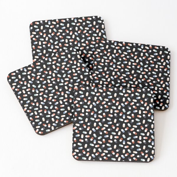 Item preview, Pharmacology and Pills - Black  designed and sold by Hodgepodge Bricolage.