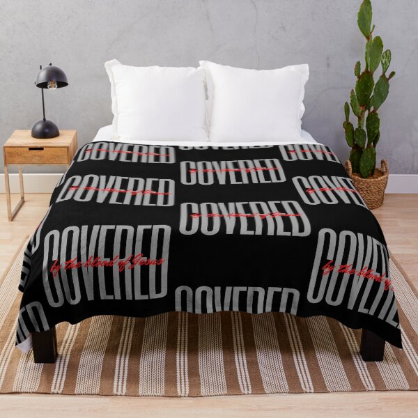 Item preview, Covered by the Blood of Jesus (gray) designed and sold by LiveAndGlow.