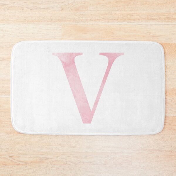Item preview, Personalized Pink Marble Monogram V designed and sold by TheFamilyVan.