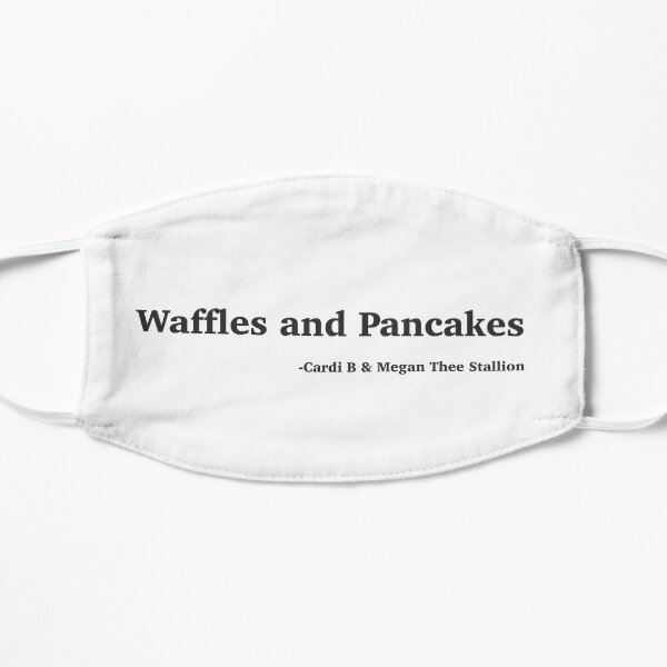 Waffles And Pancakes Wap Mask By Nherva22 Redbubble