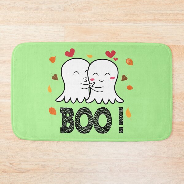 Item preview, Boo! Cute Halloween Ghost Kisses  designed and sold by qitrechio.