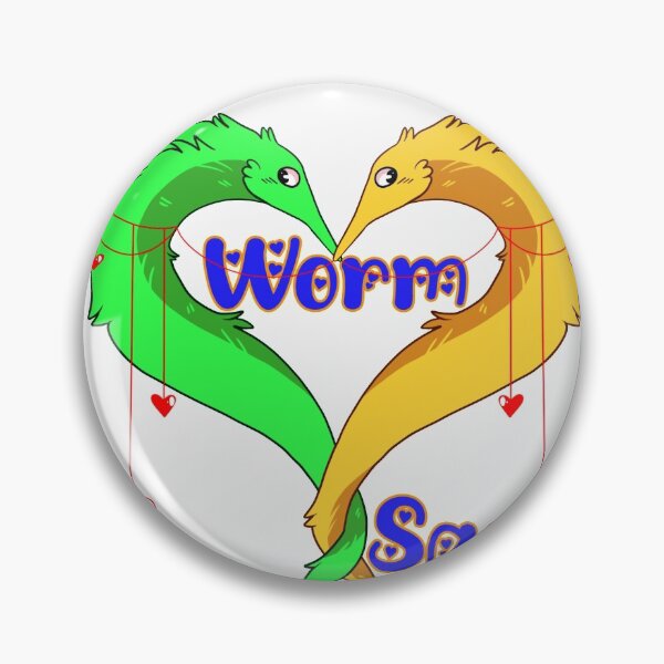 Item preview, Worm on a string - Heart designed and sold by Sticker-Tee.
