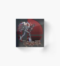 Bayonetta Joins the Sm4sh! Acrylic Block