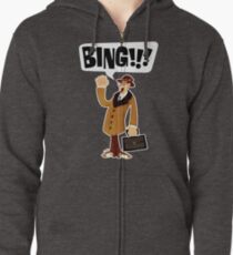 BING!!!-1 Zipped Hoodie