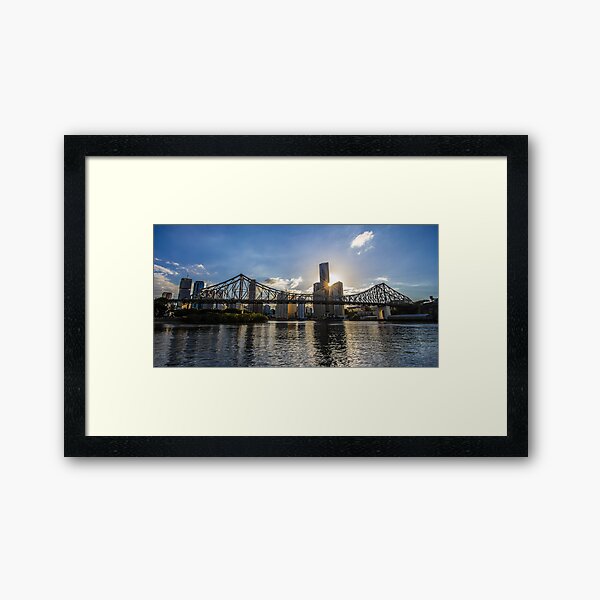 Story Book Ending Framed Art Print
