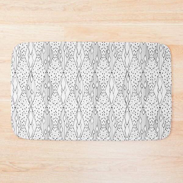 Item preview, Black and White Geometric designed and sold by ThatGirlDoodles.