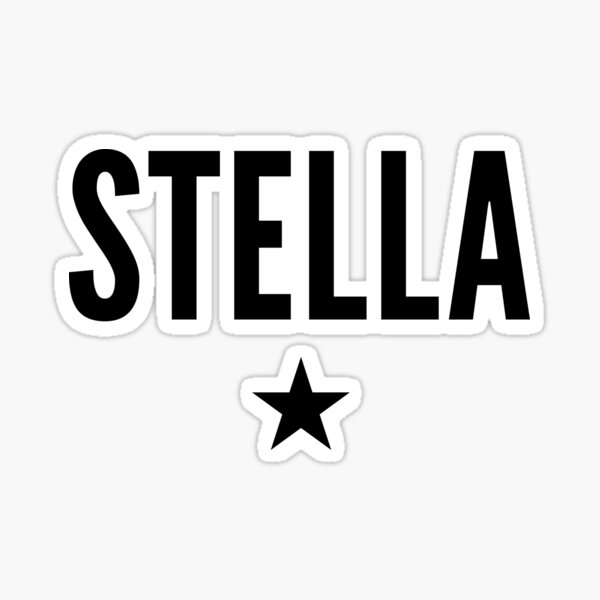 Stella is a Star Sticker