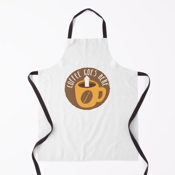 Item preview, Coffee goes here! with arrow up and a coffee mug designed and sold by jazzydevil.