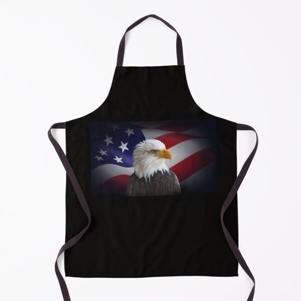 Item preview, Bald Eagle and Flag designed and sold by Poptopia.