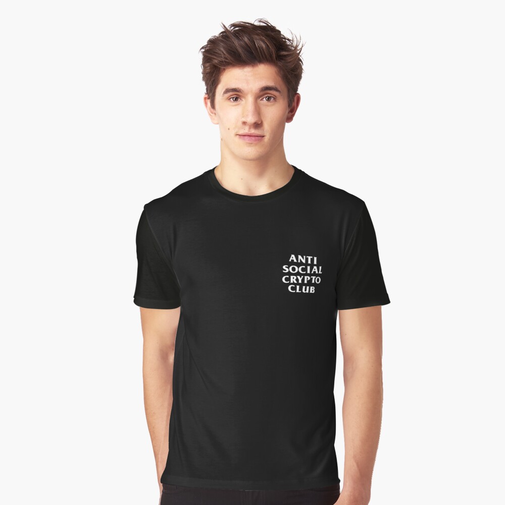 Club de criptografía antisocial Camiseta gráfica