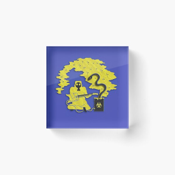 King Gizzard Flying Microtonal Banana Album Cover Merch Acrylic Block