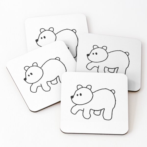Item preview, white bear designed and sold by Siv3.