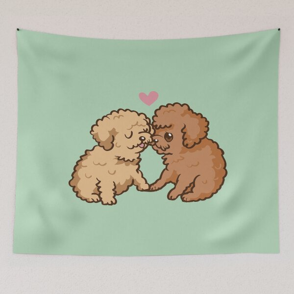 Item preview,  Teacup Poodle Kisses designed and sold by Huebucket.