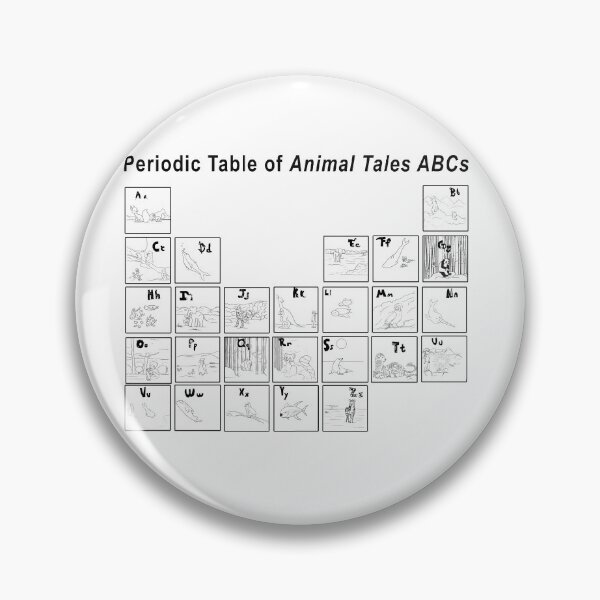 Item preview, Periodic Table of Animal Tales ABCs designed and sold by Chris Pancoast.