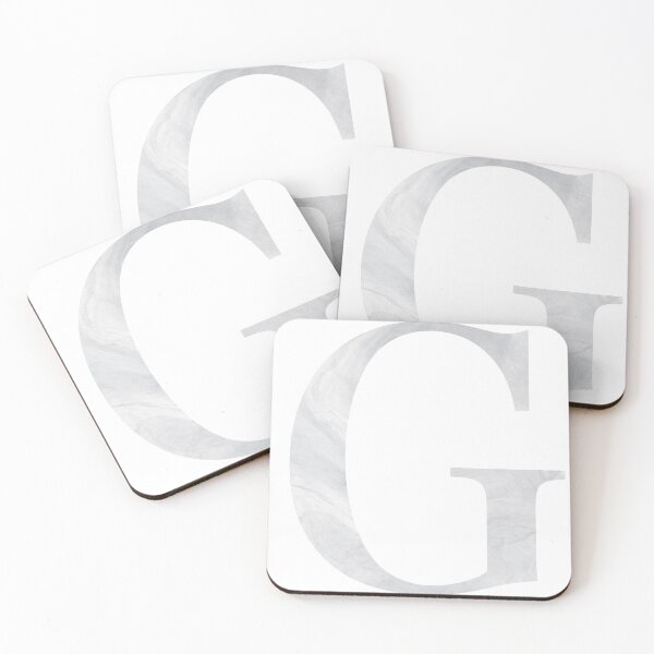 Item preview, Personalized Gray Marble Monogram G designed and sold by TheFamilyVan.