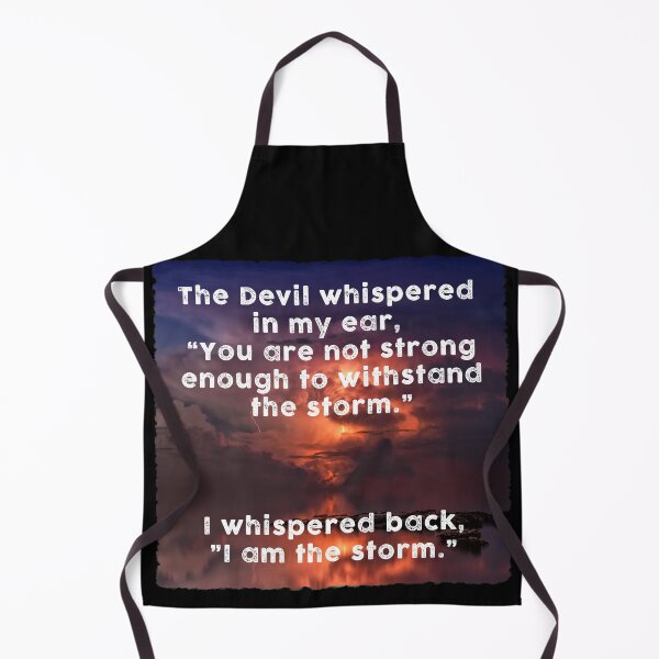 Item preview, I Am The Storm - Message of Strength & Determination designed and sold by gift-of-art.