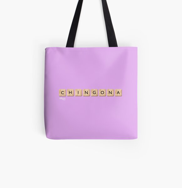 Chingona All Over Print Tote Bag