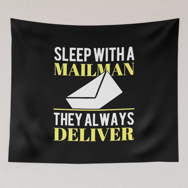 Item preview, Sleep With A Mailman - Funny Postal Worker Gift designed and sold by Sandra78.