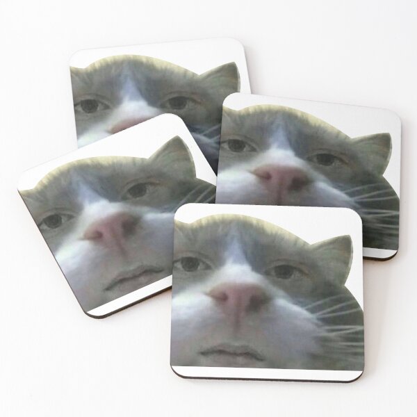 Item preview, Cat with human eyes designed and sold by brockolii.