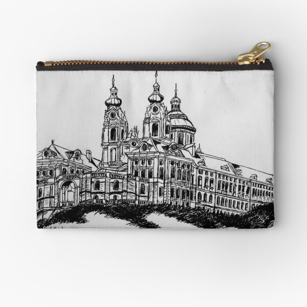 Melk Abbey Austria Zipper Pouch