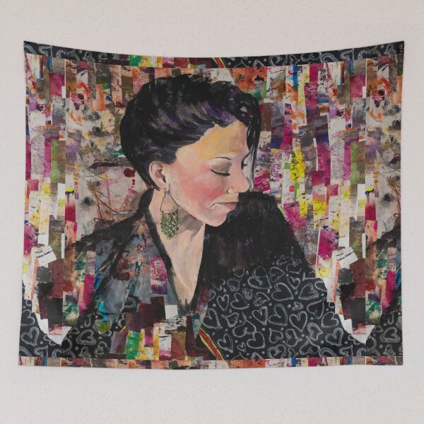 Item preview, Portrait of My Daughter designed and sold by RedRoofStudio.
