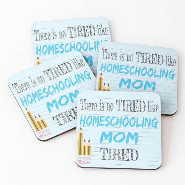 Item preview, Tired Homeschooling Mom designed and sold by Magic-Moon.
