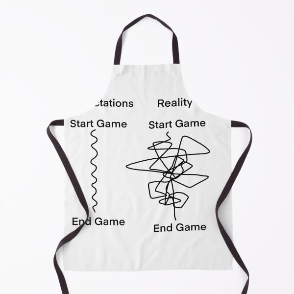 Item preview, Start Game Endgame Expectation Reality designed and sold by Lozzie Eliza Designs.