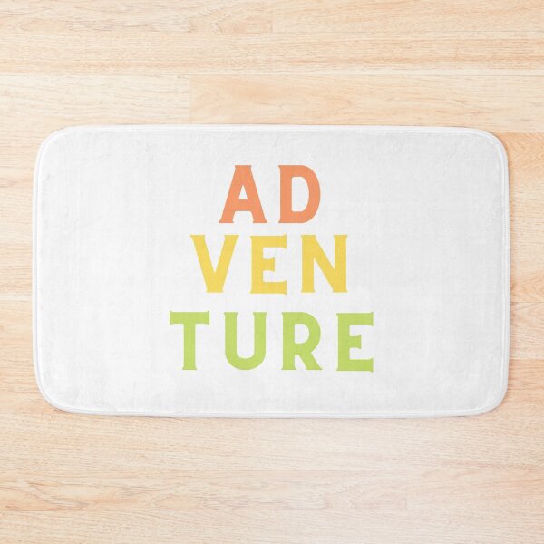 Item preview, Colorful Adventure Word Design by Christie Olstad designed and sold by Christie Olstad.