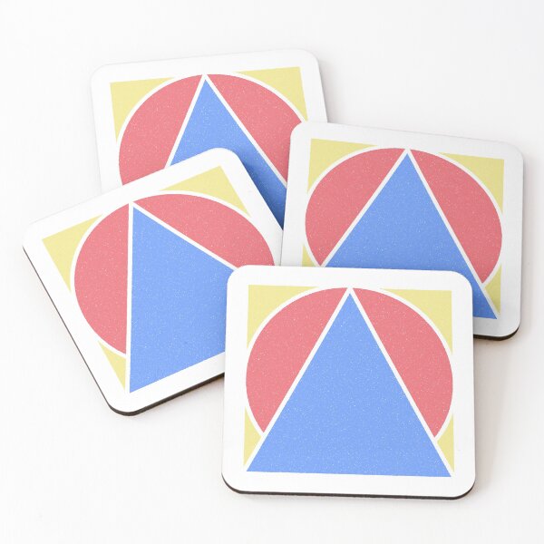 Item preview, Square Circle Triangle - Primary  designed and sold by justinccreative.