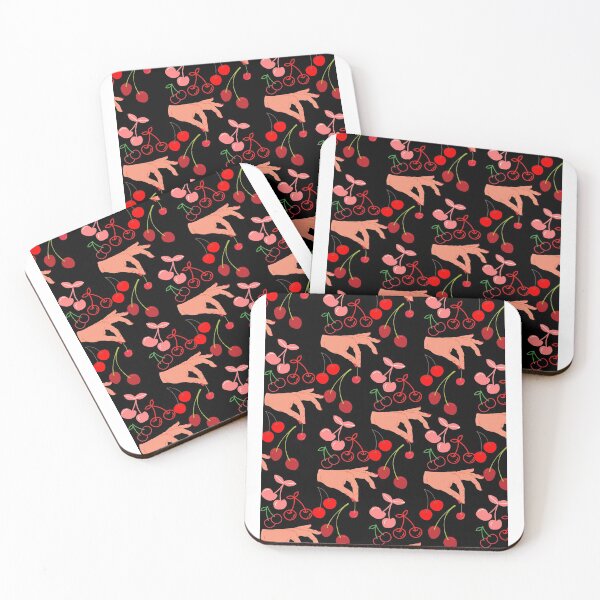 Item preview, Dark cherry picking red fruit pattern gift design designed and sold by Michael Schmidt.