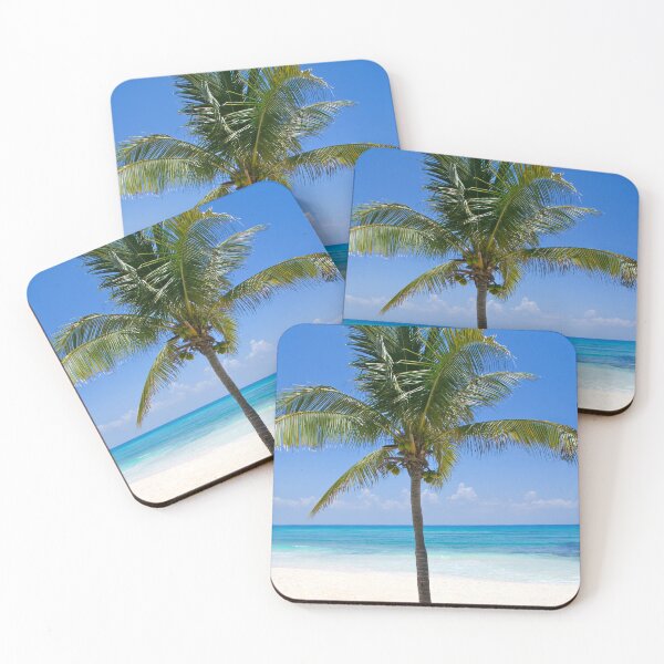 Item preview, Bahamas Palm tree and beach designed and sold by Poptopia.