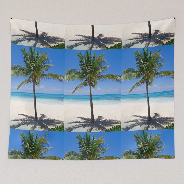 Item preview, Bahamas Palm tree and beach designed and sold by Poptopia.