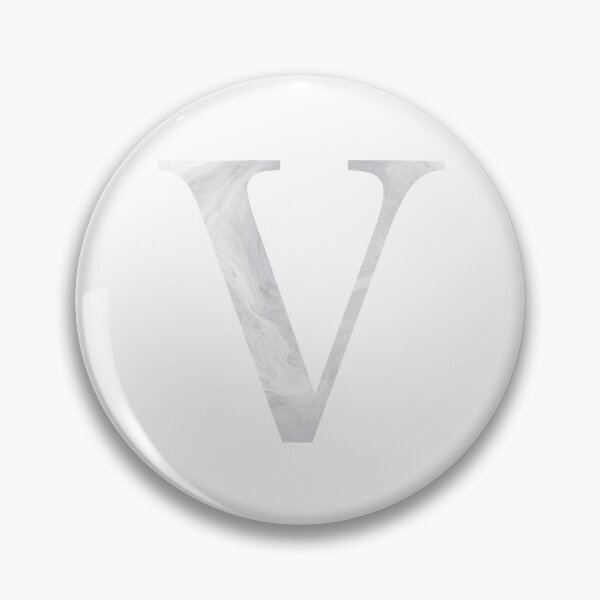 Item preview, Personalized Gray Marble Monogram V designed and sold by TheFamilyVan.