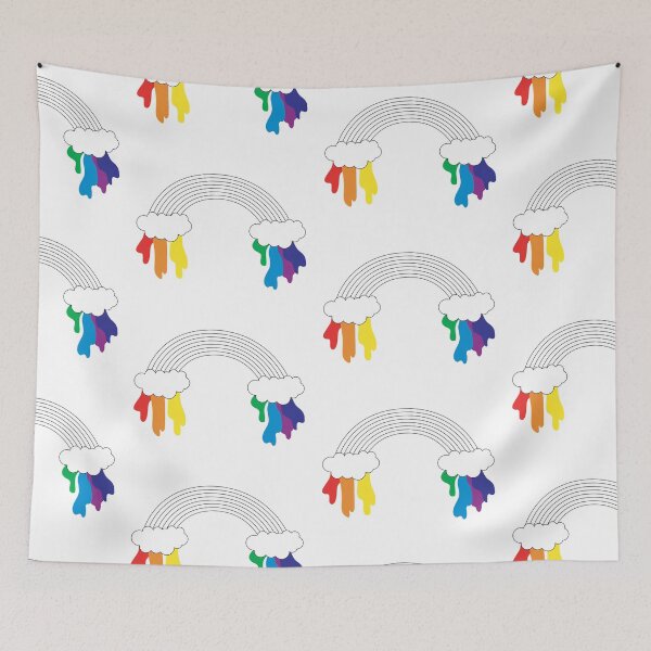 Item preview, Colorless Rainbow Dripping Its Colors designed and sold by idovedesign.