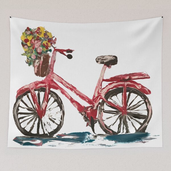 Item preview, RED BICYCLE designed and sold by Mrspours.