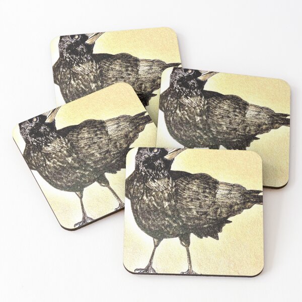 Item preview, The Happy Crow designed and sold by jennmontijoart.