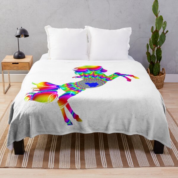 Item preview, Rearing Rainbow Stallion designed and sold by Elisabeth Lucas.