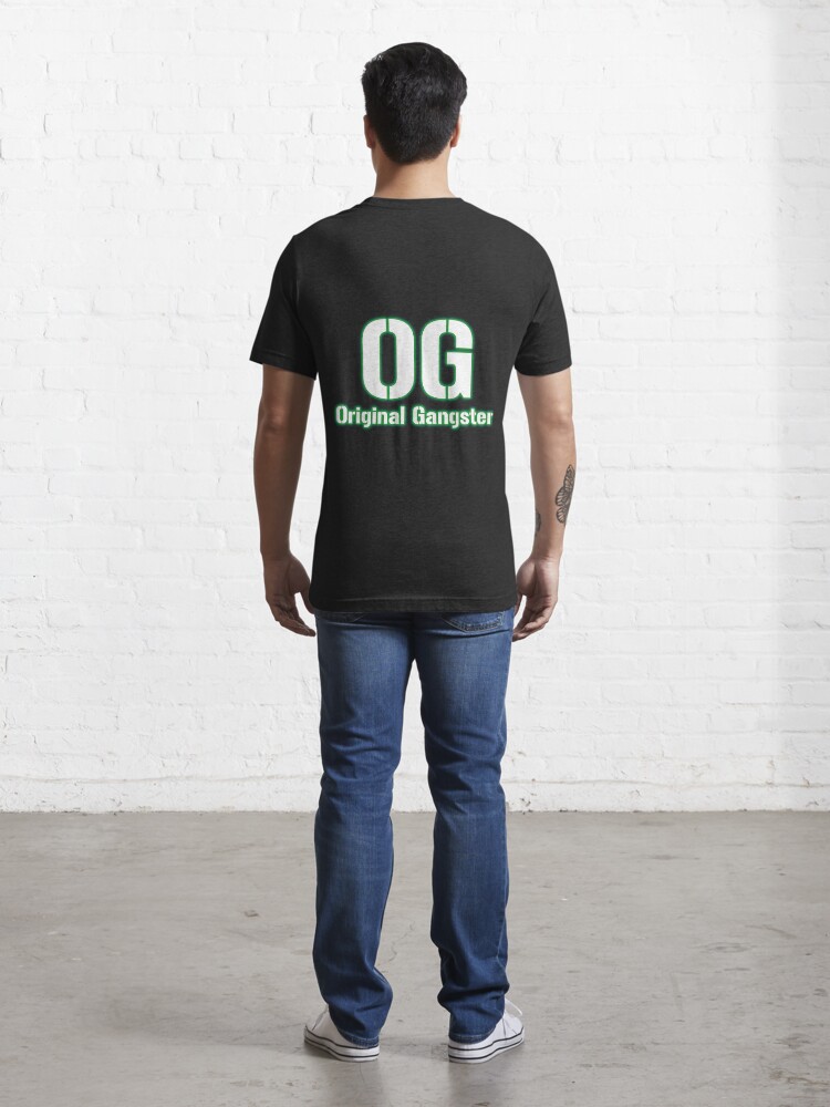"Original Gangster Text" Tshirt for Sale by Rebellion10 Redbubble