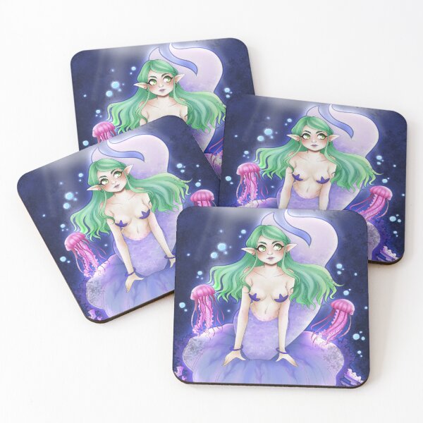 Item preview, Jellyfish Mermaid designed and sold by Weiliepew.
