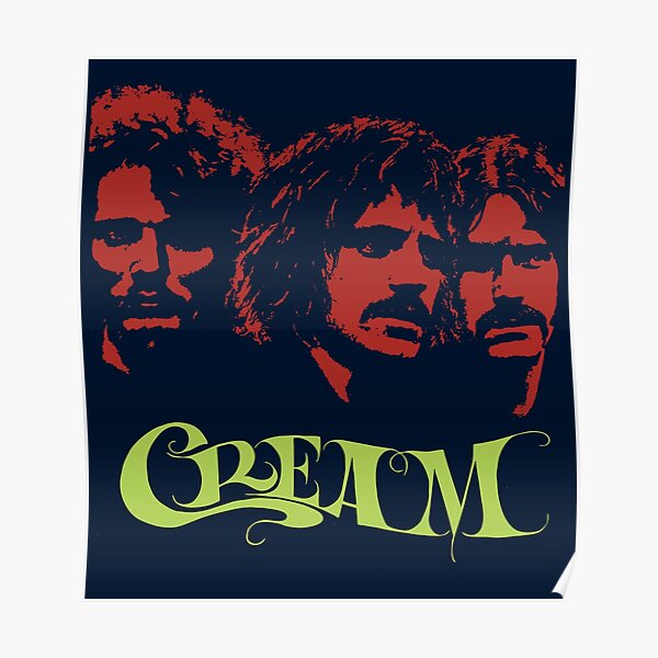 "Cream Band" Poster for Sale by Claunacikha Redbubble