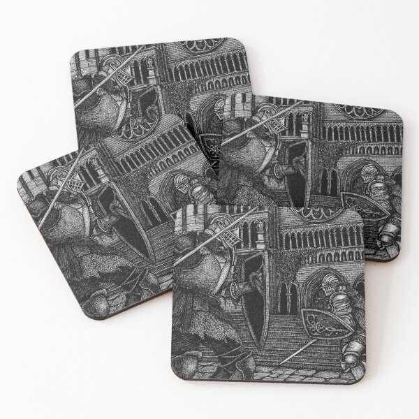 Item preview, Knights on the High Wall designed and sold by ABILLIONLINES.